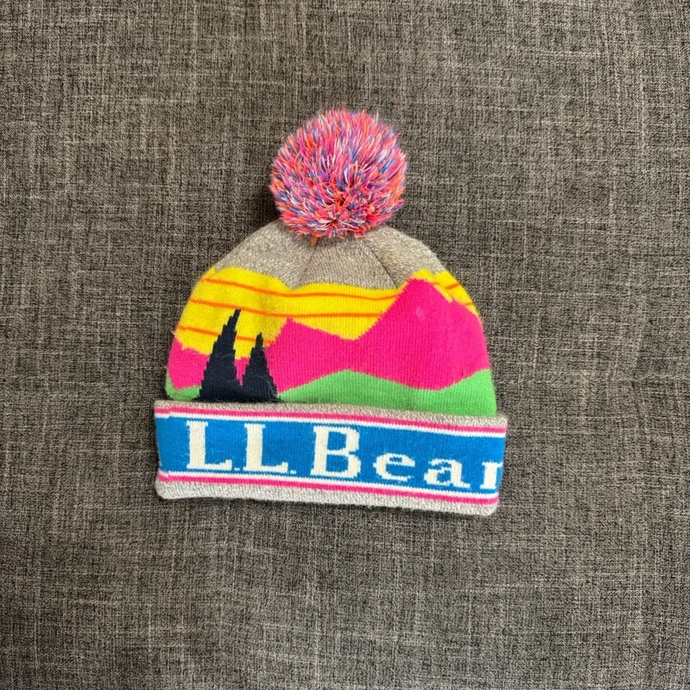 ✨ L.L. Bean Kids Winter Bundle Beanie + Fleece Gloves Set
